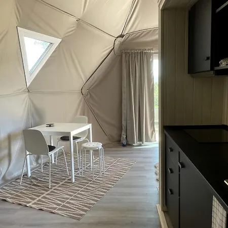 Private Intimate Dome With Outdoor Deck And Views In Portugal Aljezur